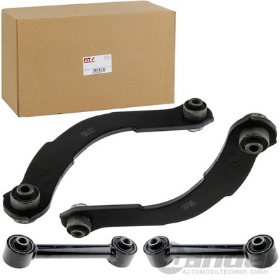 4x NTY QUERLENKER HINTERACHSE OBEN passend für MITSUBISHI OUTLANDER LANCER VIII