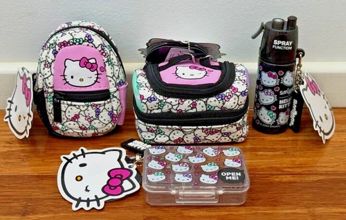 Hello Kitty x Smiggle Mini Collection Lunchbox Backpack Keychain - AUS Exclusive