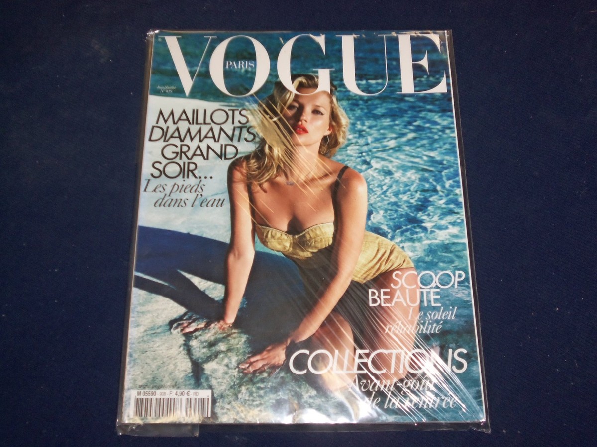 2010 JUNE/JULY VOGUE PARIS MAGAZINE - KATE MOSS - FRENCH