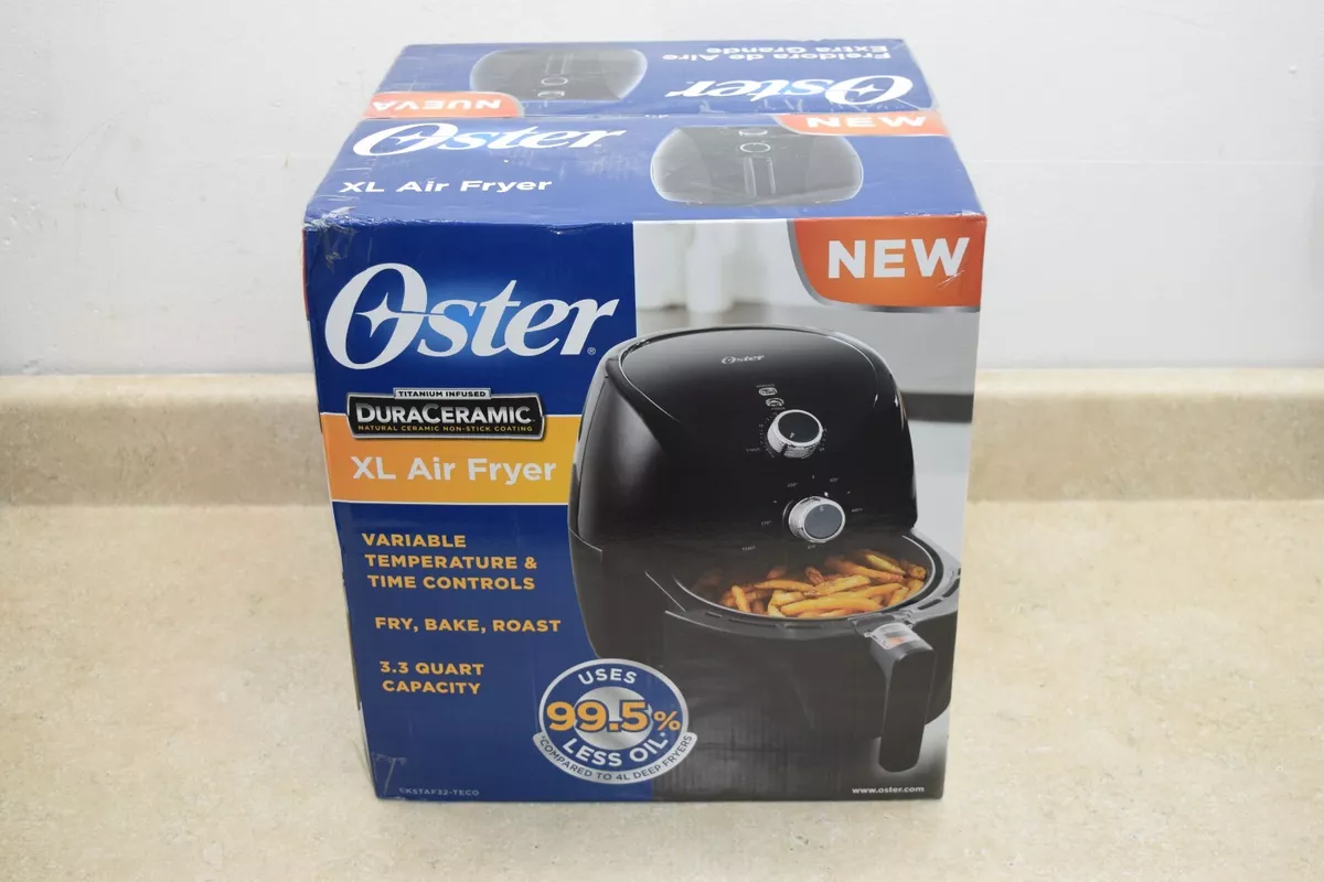 Oster Copper-Infused DuraCeramic 3.3-Quart Air Fryer (CKSTAF32-TECO) - NEW