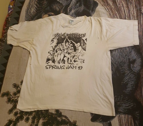 Vintage 1997 Spring Jam Atlanta Keep it Real Records Rap Tee T Shirt XL Freaknik