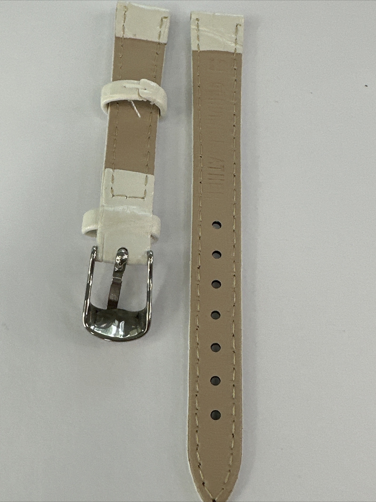 Cheap And Stylish 18Ct White Gold 12 mm Watch Band 311330_K0025709 main image 1
