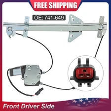 For Dodge Dakota Durango Front Driver Side Left Power Window Regulator w/ Motor