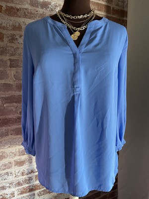 flowy long sleeve blouse