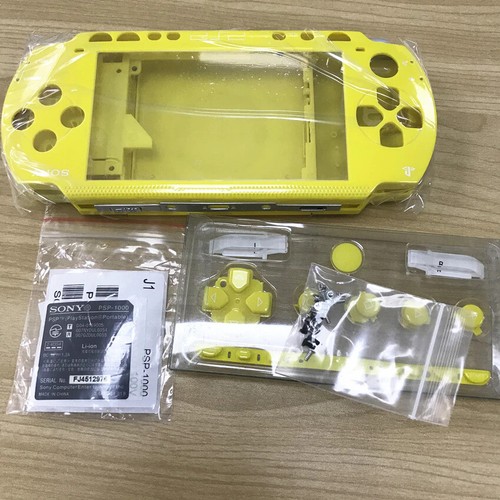 PSP 1000 Abdeckplatte Schale Gehäuse Vollgehäuse Etui mit Knöpfen - 10 FARBEN!!! - Bild 5 von 16