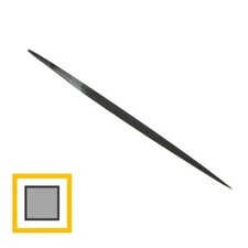 Precision triangular file 120 mm watchmakers and goldsmiths