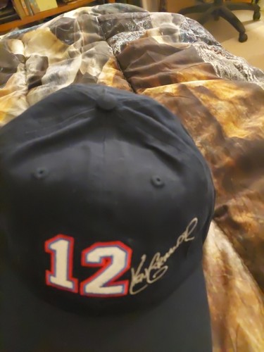 Hartford Wolfpack Hat Embroidered Ken Gernander Hat. New Blue - Picture 2 of 6