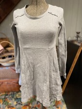 Anthropologie Eloise Chiara Skater Thermal Knit Dress S EXCELLENT COND NO FLAWS