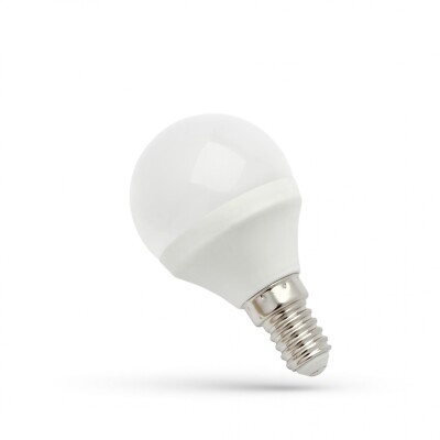 LED E14 6W 230V AC Neutralweiß BALL 540 Lumen 160°