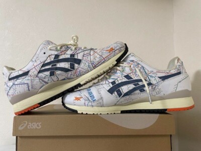 ASICS GEL-Lyte III OG atmos Tokyo Subway sneaker shoes color white