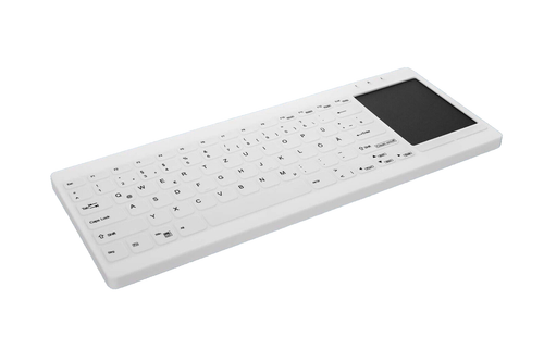 Cherry Active Key MEDICAL Keyboard USB Wipeable UK English White AK-C4412F - Picture 4 of 6