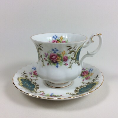 Royal Albert BERKELEY kleine Kaffeetasse Tasse Untertasse
