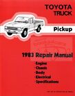 1983 Toyota Truck Shop Manual Service Repair Pickup Book (For: Toyota)