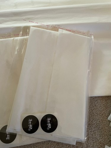 2 of Coach NEW YORK Gift TISSUE & STICKER - Picture 2 of 5