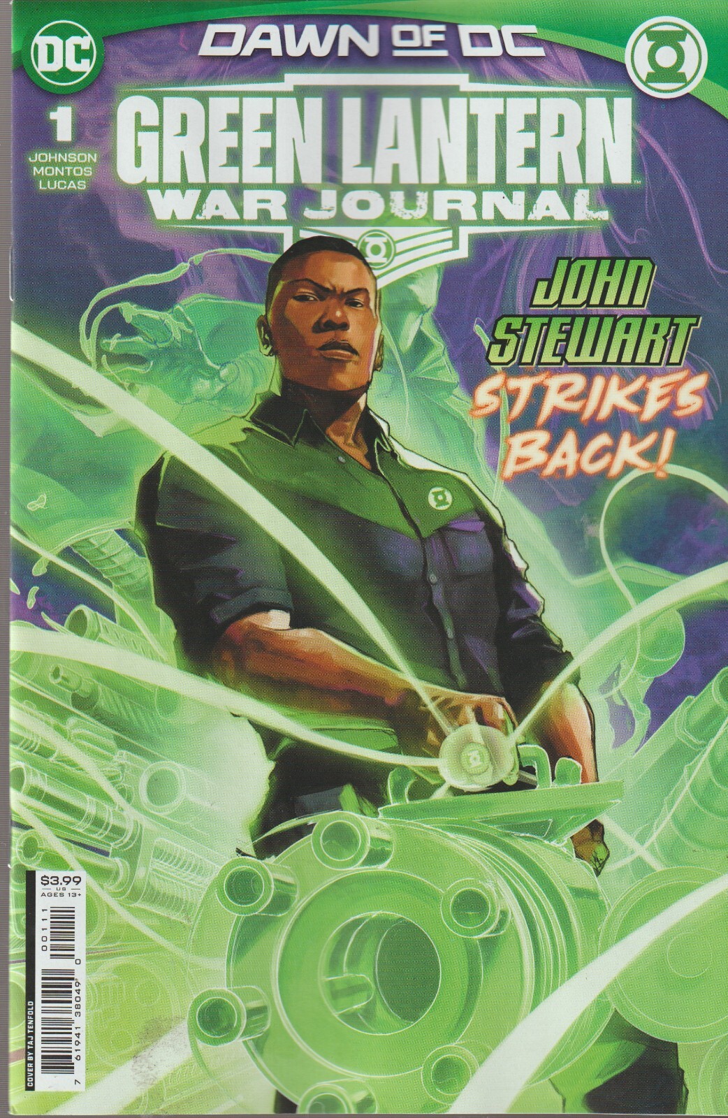 DC COMICS GREEN LANTERN WAR JOURNAL #1 NOVEMBER 2023 1ST PRINT NM