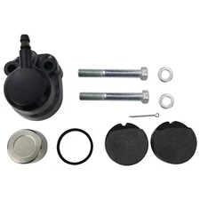 M MATI Front Brake Caliper Kit with Pads for Honda CB350 CB360 CB400 CB450 CB...