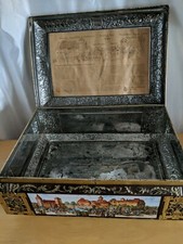 Vintage 1991 E. Otto Schmidt Lebkuchen und Honig N rnberg Tin Huge Germany