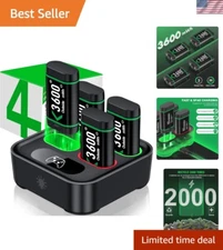 Safe, Wall-Mountable Xbox One Controller Charging Station with 10-Hour Playtime