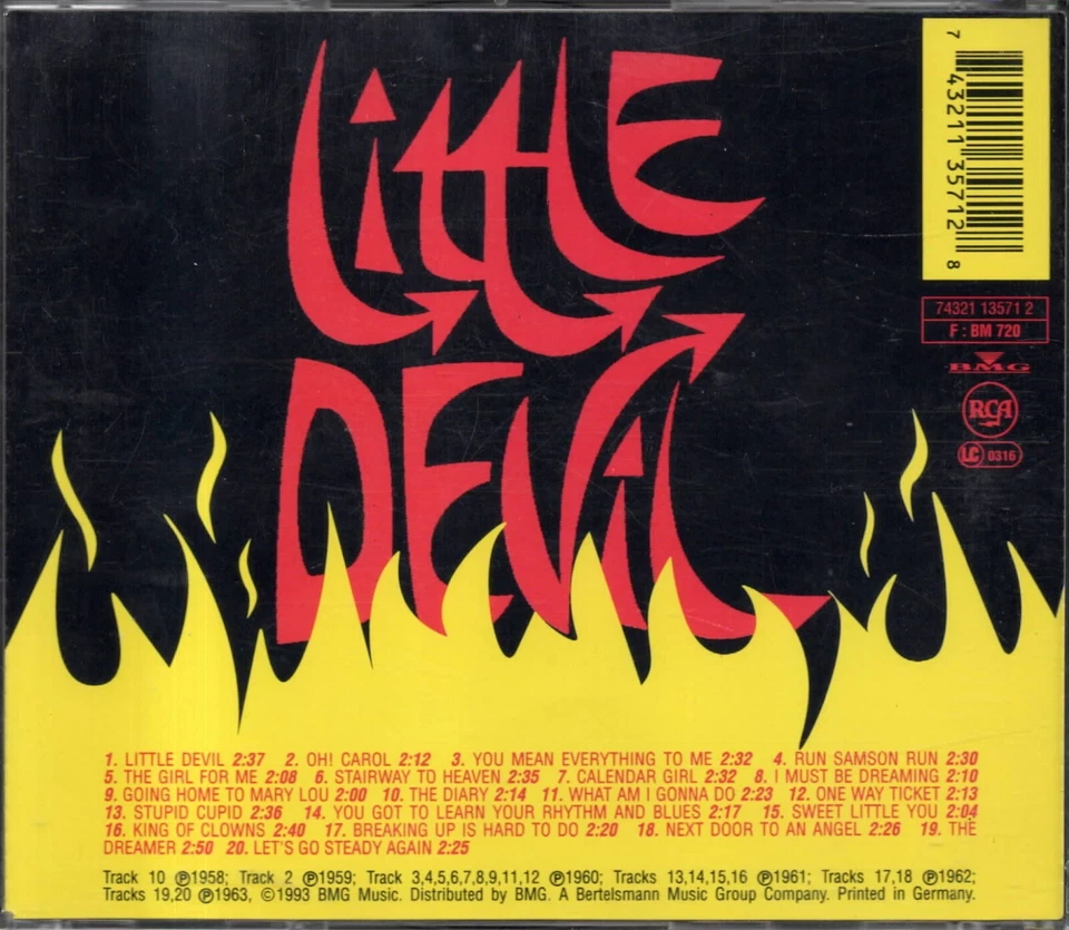 NEIL SEDAKA SINGS LITTLE DEVIL AND HIS OTHER HITS | sehr gut (C5157) - Bild 2 von 4