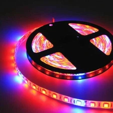 5M 12V 5050 300 LED Grow Light Strip Waterproof Full Spectrum Indoor Plant Lamp