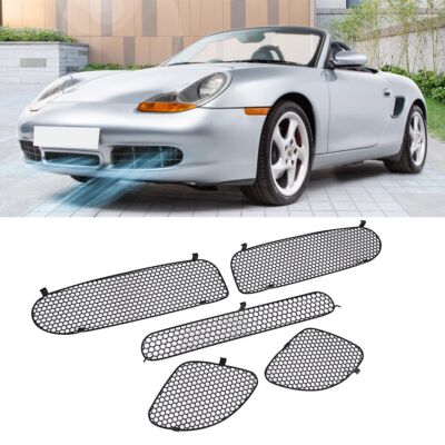 for Boxster 986 1997-2002 Front Grill Radiator Guard + Side Intake Mesh ...