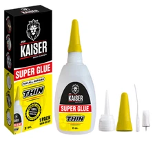 Der Kaiser Thin Cyanoacrylate (CA) Super Glue – 2 oz Bottle
