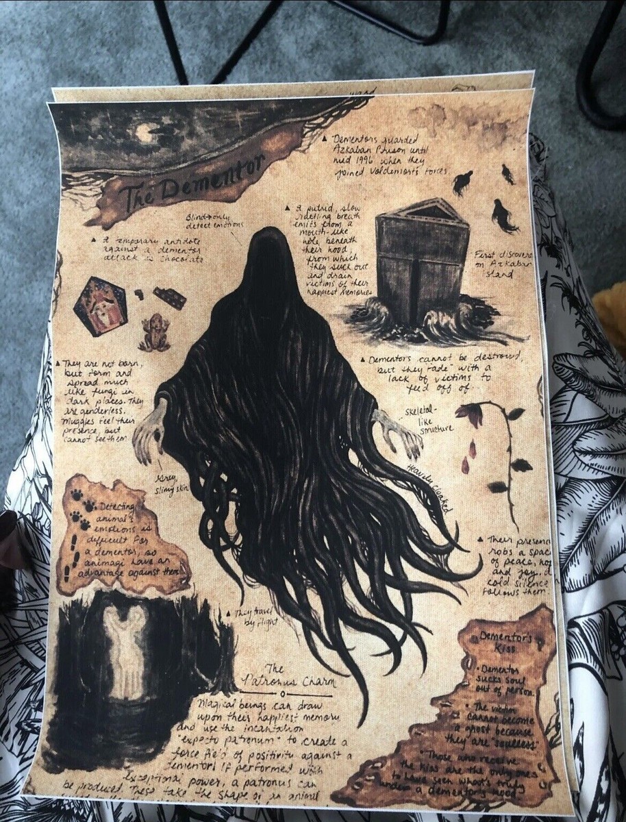 Kiss From Harry Potter Dementor Drawing