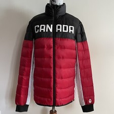 Hudson Bay Canada Jacket Women Medium Olympics Puffer