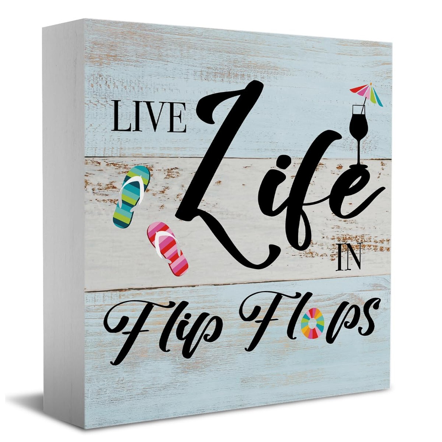 Funny Beach Sign Beach Decor Beach Gifts Desk Decor Wooden Box Sign Beach Hou...