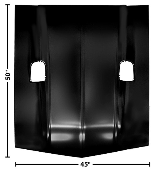 1970 1971 1972 1973 1974 1975 1976 1977 Maverick Steel Hood Panel