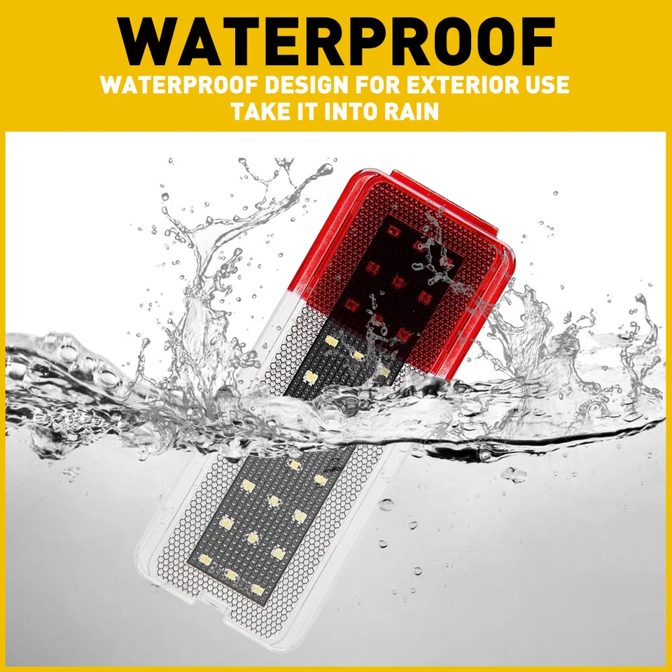 Luz de cortesía LED de entrada de puerta súper resistente para Ford F250 F350 F450 F550 99-07 4X Foto 3 de 4