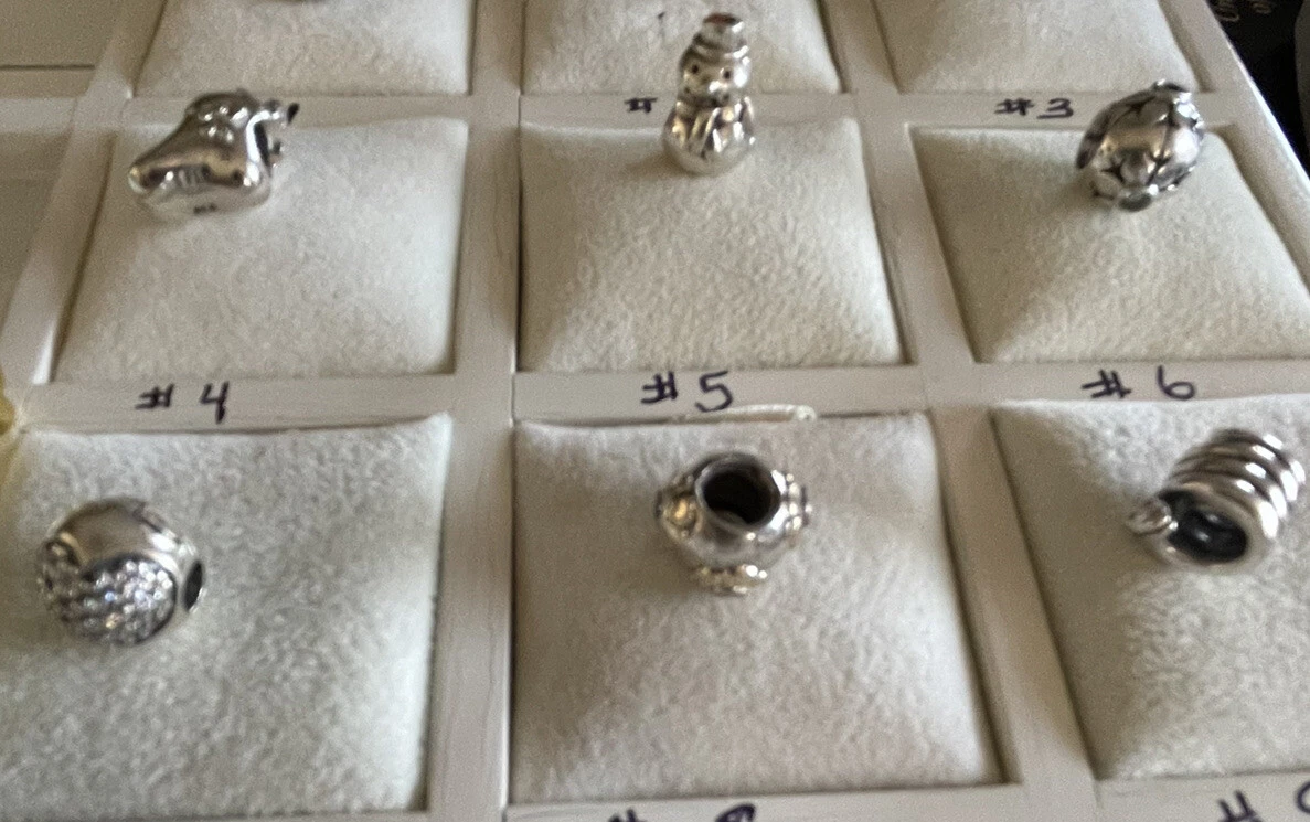 Pandora Retired Charms Pre Loved Authentic 925 ALE