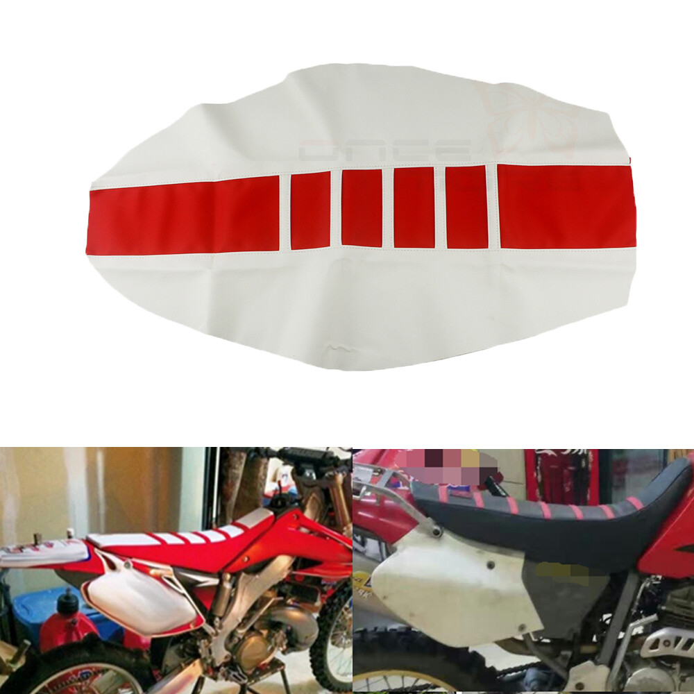 Enduro Ribbed Gripper Soft Seat Cover For Yamaha YZ125 YZ250 Dirt Bike MX Enduro