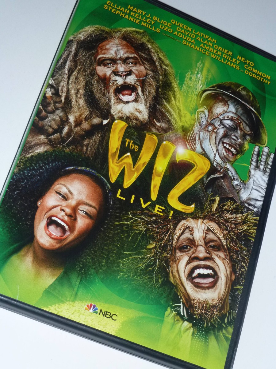 The Wiz Live! DVD 2015 live Tv musical movie Wizard of Oz Ne-Yo