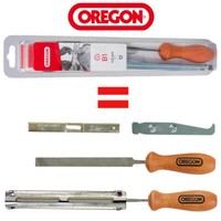 "Oregon SchäRfsatz SäGeketten 3/8\" Und 1/4\" SchäRfset Feile 4,0 Mm Feilenhalter"