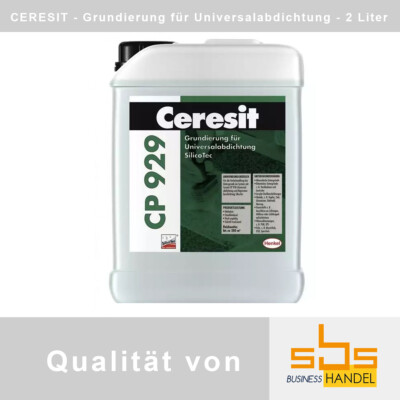 Ceresit CP 929 Grundierung für Universalabdichtung SilicoTec 10 Kg 