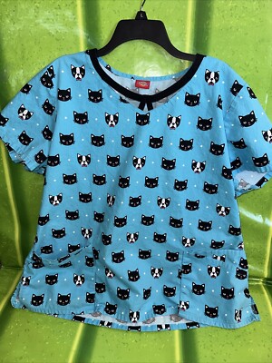 Kitty Blue Scrubs Plz See Photos For Measurements Tag Is Gone