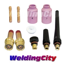 TIG Welding Gas Lens Accessory Kit (1/16") for Torch 17/18/26 T13 | US Seller