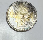 1878 S Morgan Silver Dollar $1 Absolutely Beautiful W/ Colorful Toning !!! #8