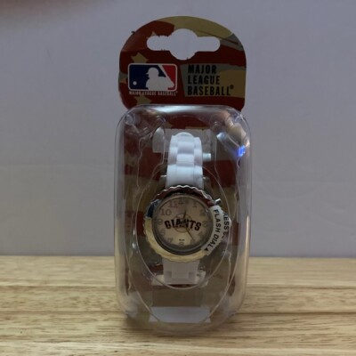 SAN FRANCISCO GIANTS Game Time Officially Licensed MLB ''Flash White'' Youth Watch