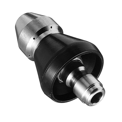 1 Front 6 Rear 3/8" Pressure Washer Drain Cleaning Sewer Hose Jetter Pipe Nozzle - Picture 3 of 14