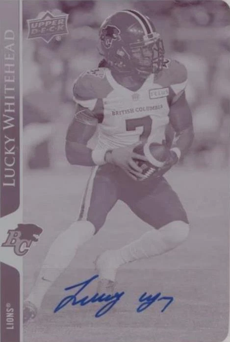 Printing Plate Magenta Autographs