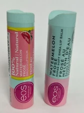 LOT OF 5 EOS WATERMELON FROSE SMOOTH LIP BALMS 0.14OZ EACH NIP SEALED