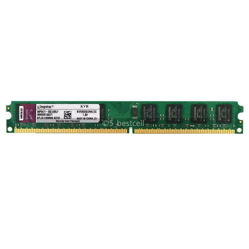 Venta al por mayor DDR2 2 GB 800 MHz PC2-6400 DIMM Escritorio RAM 240Pin 1.8 V NO ECC Lote Kit - Imagen 2 de 4