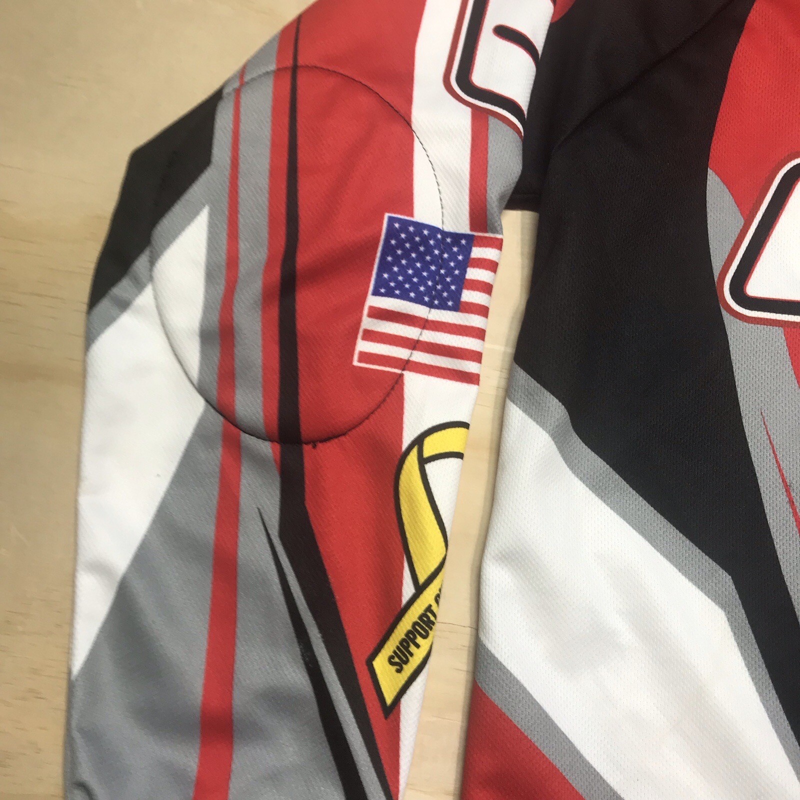 Hot Shoppe Designs BMX Cycling Jersey Mens Size Small Nevada 2005