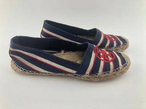 tory burch red espadrille
