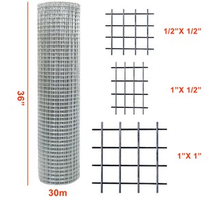 Details About Welded Wire Mesh Galvanised Fence Aviary Rabbit Hutch Chicken Run Coop Pet 30m