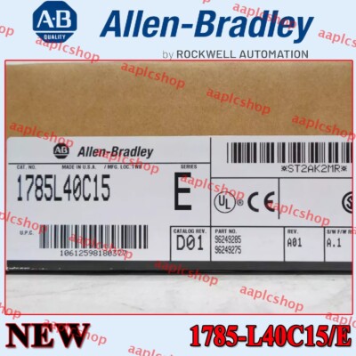 NEW PLC 1785-L40C15/E Series E ControlNet Processor Module 1785L40C15 USUS