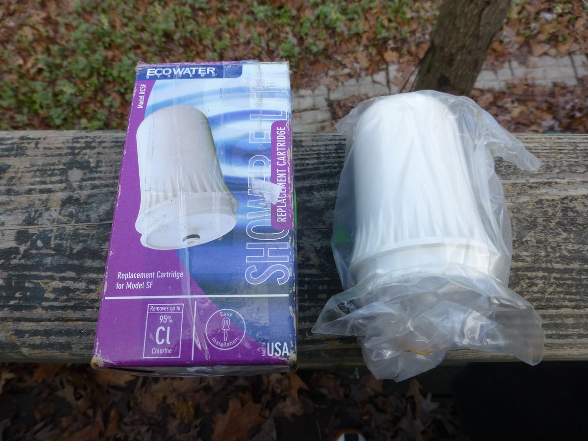 ECOWATER Model SF Replacement SHOWER WATER FILTER NO SALES TAX for