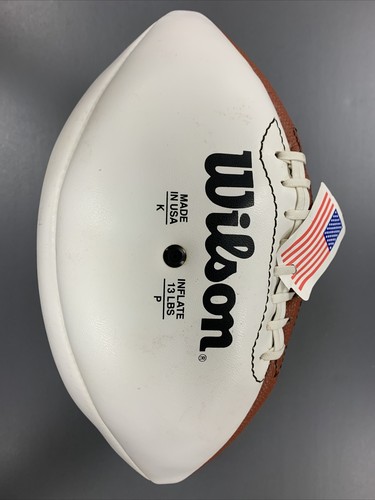 WARREN MOON AUTOGRAPHED FOOTBALL HALL OF FAME NO COA HOUSTON OILERS CFL SEAHAWKS - Picture 4 of 6